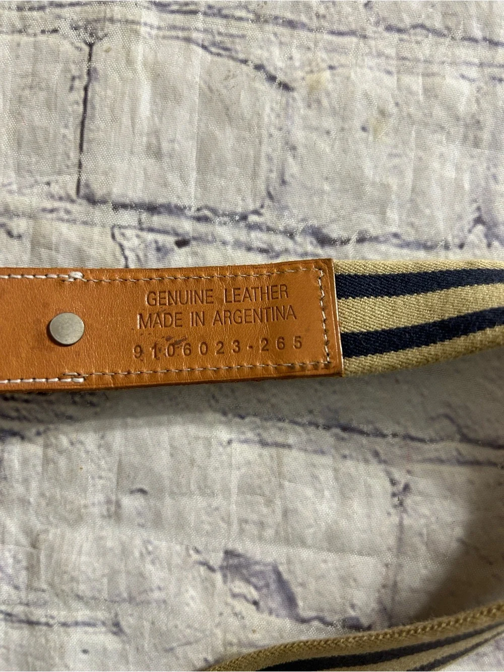 LAUREN RALPH LAUREN (2) BELTS BRAIDED CHUNKY ESPRESSO & PREPPY TAN/NAVY STRETCH